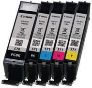 Alza MULTIPACK PGI-570 PGBK XL, CLI571 XL for Canon printers - Compatible Ink
