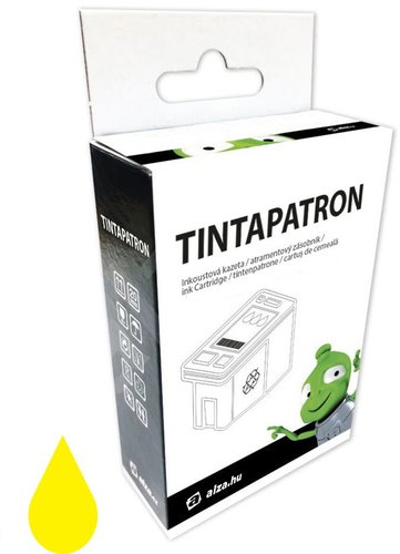 Alza LC-123Y sárga Brother nyomtatókhoz - Utángyártott tintapatron - Fő fotó