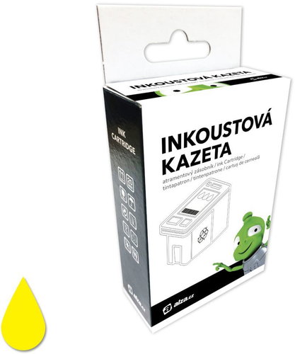 Alza LC-123Y žlutý pro tiskárny Brother - Alternativní inkoust - Hlavní obrázek