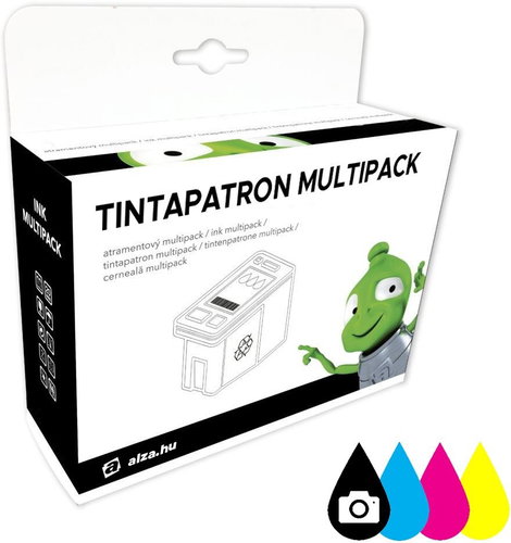 Alza CLI-551 Multipack Canon nyomtatókhoz Fő fotó Alza CLI-551 Multipack Canon nyomtatókhoz - Utángyártott tintapatron - Fő fotó