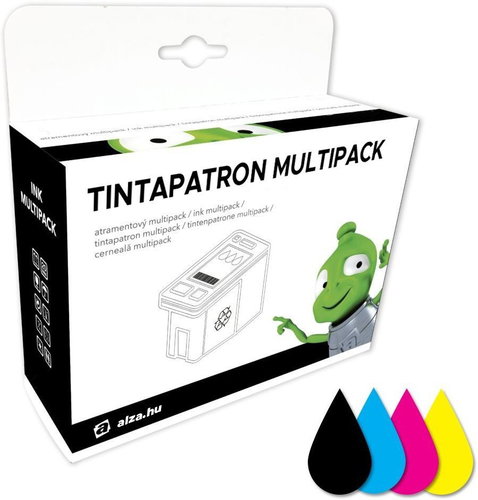 Alza 711 sz. BK/C/M/Y Multipack - HP nyomtatókhoz - Utángyártott tintapatron - Fő fotó