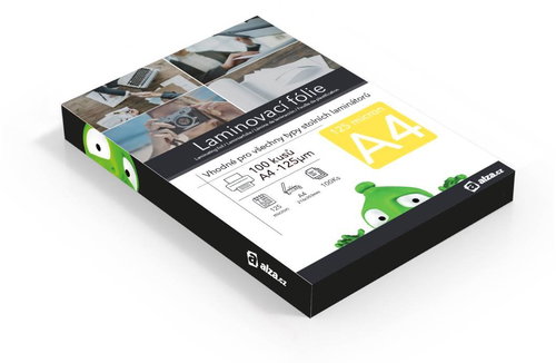 Alza A4/250 glänzend - 100 Stück Packung - Laminierfolie - Hauptbild