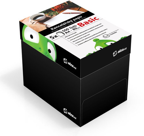 Alza Basic A4 80g / 250 sheets - Office Paper - Main image