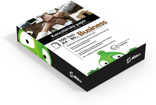 Alza Business A4 80g 500 sheets - Office Paper - Main image