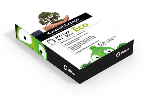 Alza Eco A4 80g Recycled - Office Paper - Main image