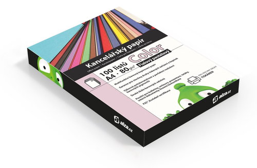 Alza Colour A4 Purple 80g 100 sheets - Office Paper - Main image