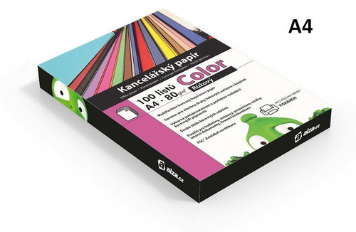 Alza Color A4 rosa 80g 100 Blatt - Kanzleipapier - Hauptbild