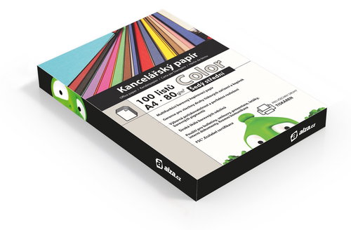 Alza Colour A4 Grey 80g 100 sheets - Office Paper - Main image