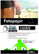 Alza Photo paper 10x15 240g glossy - Photo Paper