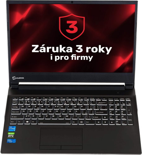 Alza NTB 3050Ti Main image Alza NTB 3050Ti - Gaming Laptop - Main image