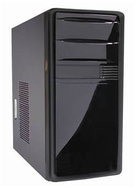 MiniTower YY-3608 Black + 350W zdroj - PC Case