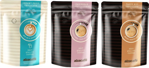 AlzaCafé Bundle Mix 2, beans, 250g; 3x Main image AlzaCafé Bundle Mix 2, beans, 250g; 3x - Coffee - Main image