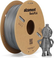 Alzament PLA Basic 1 kg Silver - Filament