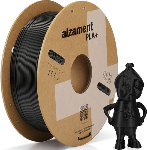 Alzament PLA+ 1kg Black - Filament - Hlavní obrázek