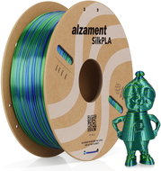 Alzament PLA Silk Candy 1 kg Blue + Green - Filament