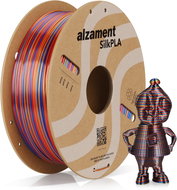 Alzament PLA Silk Candy 1 kg Red + Gold + Blue - Filament