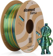 Alzament PLA Silk Candy 1 kg Gold + Blue + Green - Filament