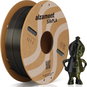 Filament Alzament PLA Silk Dual Color 1 kg Black-Gold - Filament