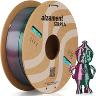 Alzament PLA Silk Tri colour 1 kg Red-Green-Blue - Filament