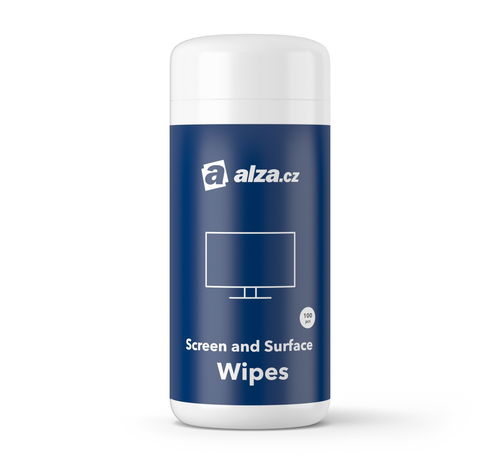 Alza Screen and Surface Wipes - Čisticí ubrousky - Hlavní obrázek