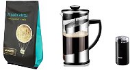 AlzaCafé Home Starter Pack - Frenchpress + Grinder + Coffee 250g - Coffee