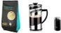 AlzaCafé Home Starter Pack - Frenchpress + brúsky + káva 250g - Káva
