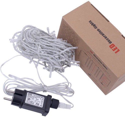 Aca Lighting LED fényfüggöny, 3×3 m, meleg fehér, IP44, 480 LED - Fényfüzér - Fő fotó