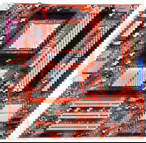 FOXCONN 6100K8MA-RS, nForce410/6100 MCP, DDR400, SATA RAID, VGA + PCI-E x16, USB2.0, LAN, sc939 - Motherboard - Hauptbild