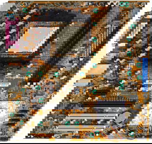 FOXCONN CK804K8MA-KS, nForce4 Ultra (CK8-04), PCIe x16, DualChannel DDR400, SATA, USB2.0, GLAN, mATX - Motherboard - Main image