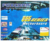 FOXCONN 865M06-G-6EKS, i865G/ICH5R, VGA + AGP x8,  DDR400, SATA, FW, USB2.0, GLAN, mATX, sc478 - Motherboard