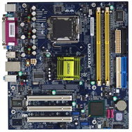 FOXCONN 865GV7MC-S, i865GV/ICH5, int.VGA, DualChannel DDR400, SATA, USB2.0, LAN, mATX, sc775 - Motherboard