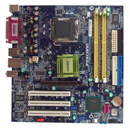 FOXCONN 865PE7MC-ES, i865PE/ICH5, AGP x8, DualChannel DDR400, SATA, FW, USB2.0, LAN, mATX, sc775 - Motherboard