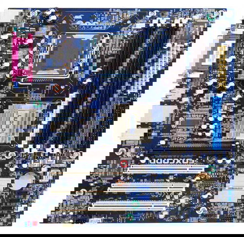 FOXCONN 915GV7MH-S, i915GV/ICH6, int.VGA + PCIe x16, DualChannel DDR400, SATA, USB2.0, LAN, mATX sc7 - Motherboard - Main image