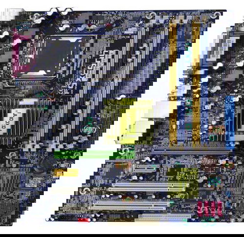 FOXCONN 945G7MA-8KS2, i945G/ICH7, int.VGA + PCIe x16, DualChannel DDR2, SATA, USB2.0, GLAN, sc775 - Motherboard - Main image