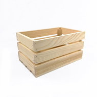 AMADEA Wooden Box made of Solid Wood, 29x19x15cm - Storage Box