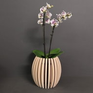 AMADEA Wooden Cover for a Flower Pot made of Solid Wood, 22 x 22cm - Protector