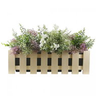 AMADEA Wooden Box Case, 62x21,5x18cm - Decorative Planter