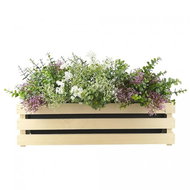 AMADEA Wooden Box Case, 62x21,5x17cm - Decorative Planter