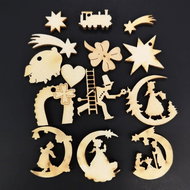 AMADEA Pottpourie - set of motifs 14 pcs - Christmas Ornaments