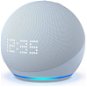 Amazon Echo Dot (5th Gen) with clock Cloud Blue - Voice Assistant