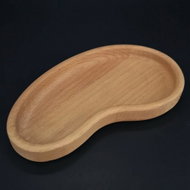 AMADEA Wooden Bowl in the Shape of a Kidney, Solid Wood, Size of 19x12x2cm - Small Bowl