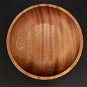 AMADEA Round Wooden Bowl, Solid Mahogany Wood, 20x4.5cm - Bowl