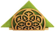 Napkin Holders AMADEA Wooden napkin holder with oriental motif, solid wood, 12,5x6,5x3,5 cm - Stojan na ubrousky