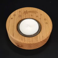 AMADEA Candlestick Moon with Comet 10cm - Candlestick