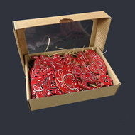 AMADEA Wooden Ornaments - Set of 20 Wooden Red Ornaments, Size 6cm - Christmas Ornaments