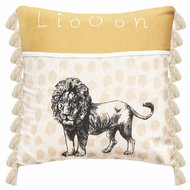 ATMOSPHERA Baby lion pillow with tassels 40 × 40 cm - Pillow