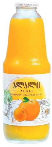 Alali Orange and Tangerine 100% juice 1000ml - Fruit Juice - Main image