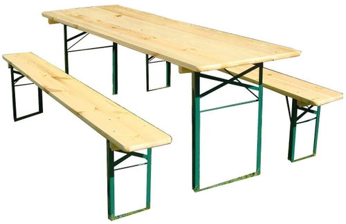 Ambitent Bavord Premium beer set 220×70cm Main image Ambitent Bavord Premium beer set 220×70cm - Garden Furniture - Main image