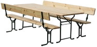 Ambitent Bavord Lux beer set with backrest 220×70cm - Garden Furniture