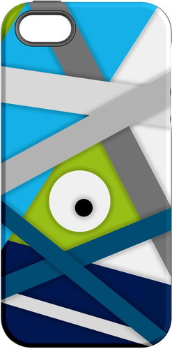 MojePouzdro "Alza sees you," + protective glass for iPhone 6 / 6S - Protective Case by Alza - Main image